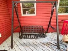 Metal Swinging Bench