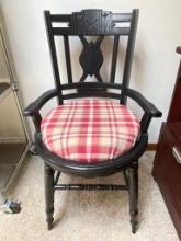 Vintage Wooden Painted Chair