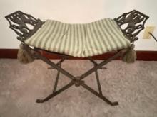 Vintage Metal Bench
