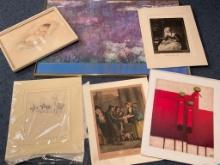 Group of Wall Art Pieces