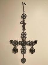 Vintage Metal Byzantine Cross