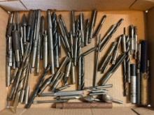 Misc. Machinist Lot of Drill Bits and End Mills