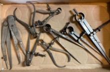 Group of Antique Machinist Calipers