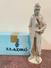 Lladro Figurine - Old Man with a Violin