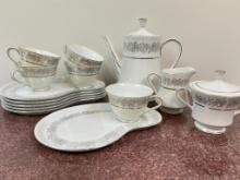 Fine Seyei Tea and Snack Plate Set