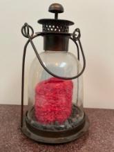 Contemporary Lantern Style Candle Holder