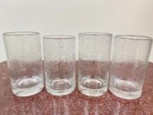 Set of Hand Blown Drinking Glasses