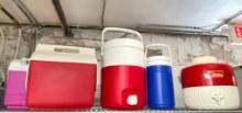 Group of Coolers