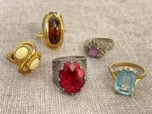 Group of Vintage Rings