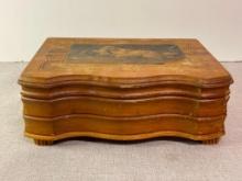 Vintage Musical Jewelry Box