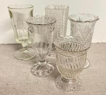 Group of Celery Vases