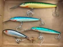 Group of Large Vintage Lures