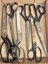 Group of Vintage Scissors