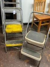 Pair of Vintage Step Stools