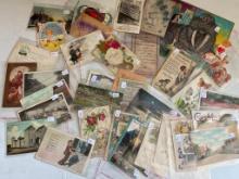 Group of Vintage Postcards and Ephemera