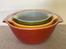 Set of Vintage Fire King Nesting Bowls