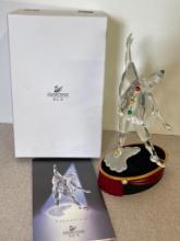 Swarovski Crystal Masquerade Pierrot on Stand with Box (1999)