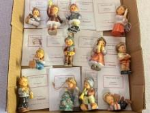 Group of Hummel Ornaments