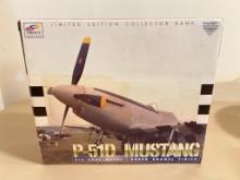 Liberty P-51D Mustang Die Cast Plane Bank