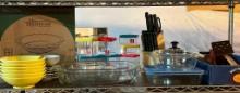 Kitchen Shelf Lot