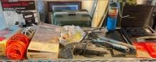 Garage Tool Shelf Lot