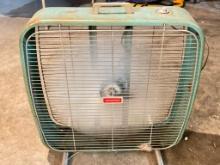 Vintage Metal Box Fan