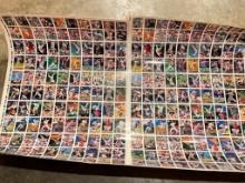 Pair of Uncut Sheets of 1996 Topps Baseball Cards