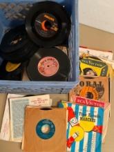 Group of .45 RPM Records