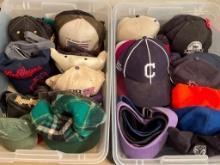 Group of Baseball Style Hats