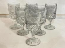Set of Glass Goblets