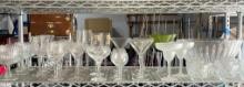 Clear Glass Shelf Lot