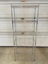 Tall Wire Shelving Unit