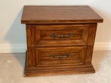 Oak Finish Night Stand