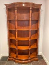 Large Vintage Wood Book Shelf