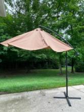 Large Offset Outdoor Expanding Umbrella