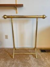 Brass Quilt Rack