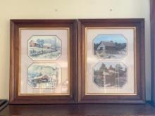 Pair of Framed Prints