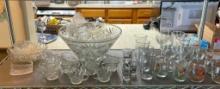 Clear Glass Shelf Lot