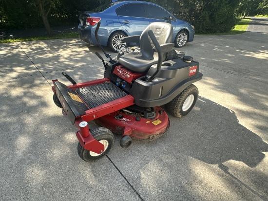 Online Only Auction of 50" Toro Zero Turn Mower
