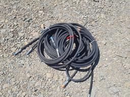 (10) unused hydraulic hoses