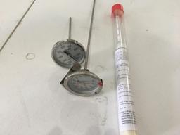 Hydrometer and Thermometers