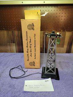 Marx Revolving Beacon Tower w/ box