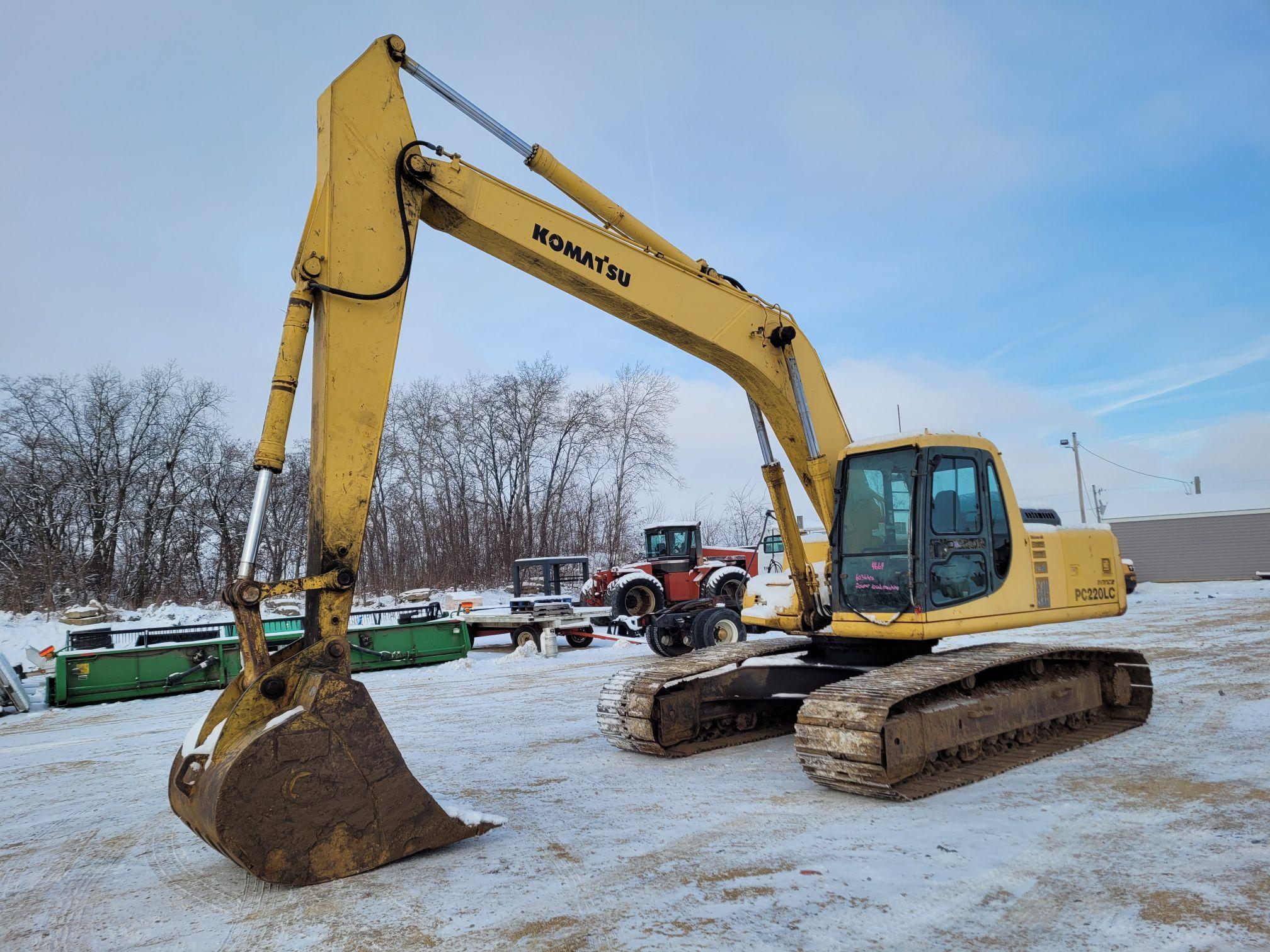 Komatsu PC220LC Excavator