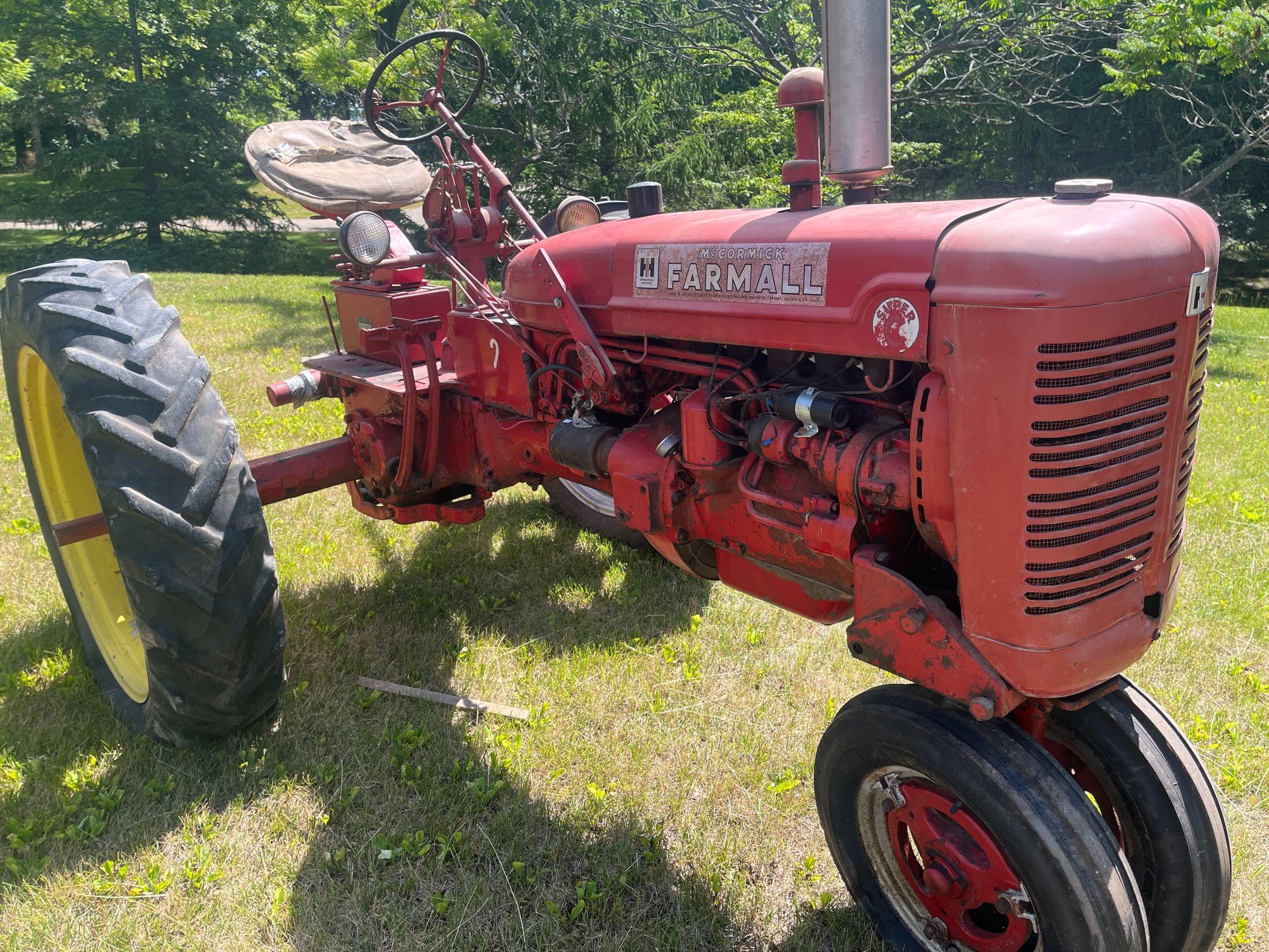 Farmall Super C Tractor