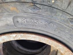 Skid of 8.25-20 Tires