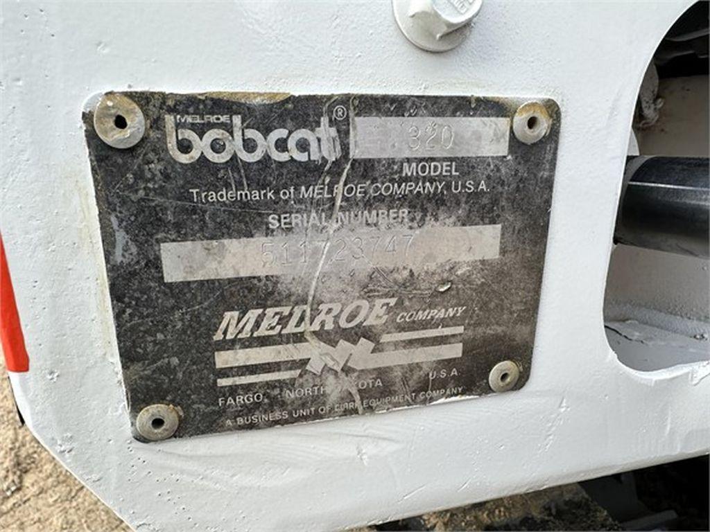 1995 BOBCAT 320