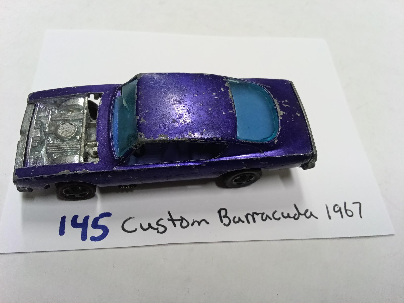 1967 Custom Barracuda Hot Wheels
