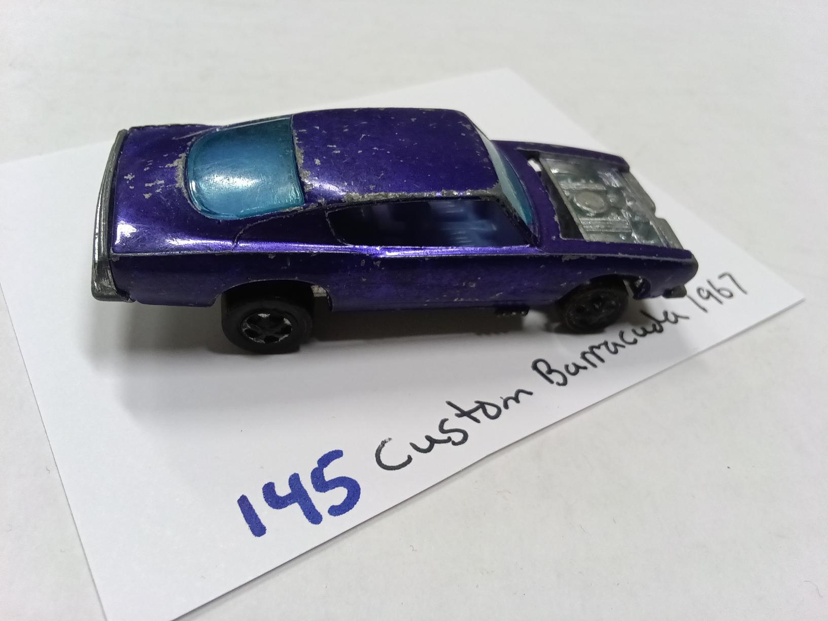 1967 Custom Barracuda Hot Wheels