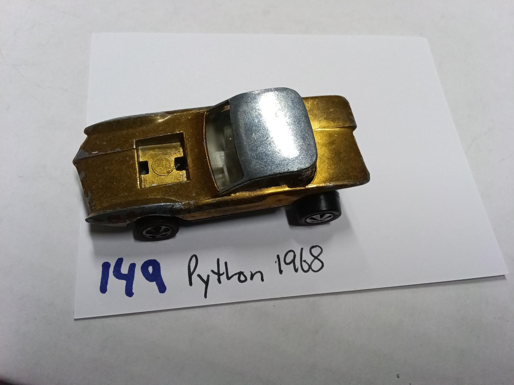 1968 Python Hot Wheels