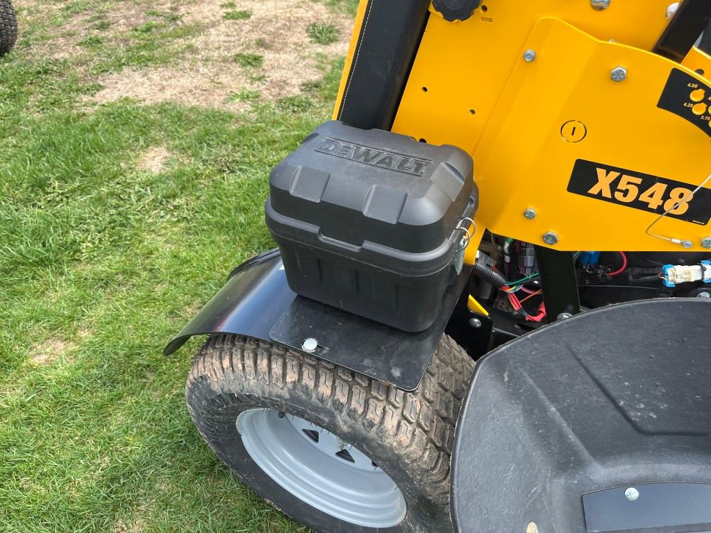 2023 Dewalt DXGX548 Stand on Mower